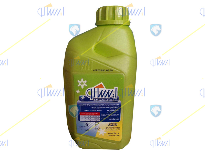 ضدیخ ضدجوش (غلیظ) ایساکو 0770800999 پایه آلی 1 لیتری